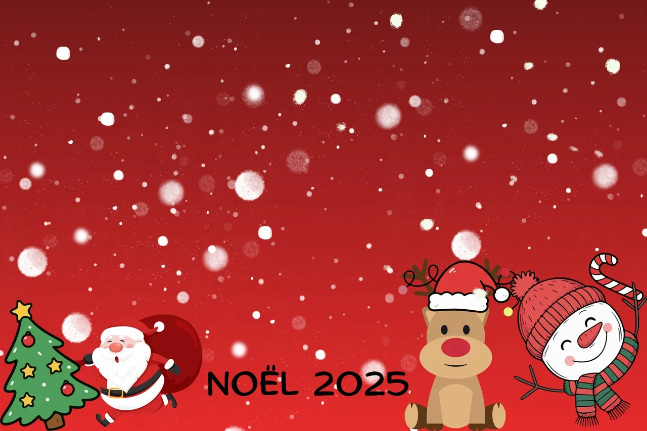 Fond Noël festif &mdash; Événement de fin d'année